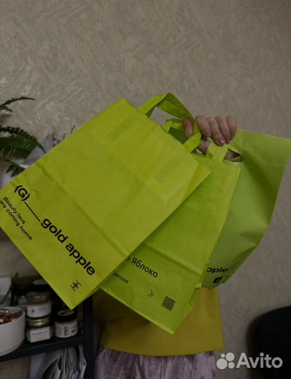 Пакет с косметикой из зя