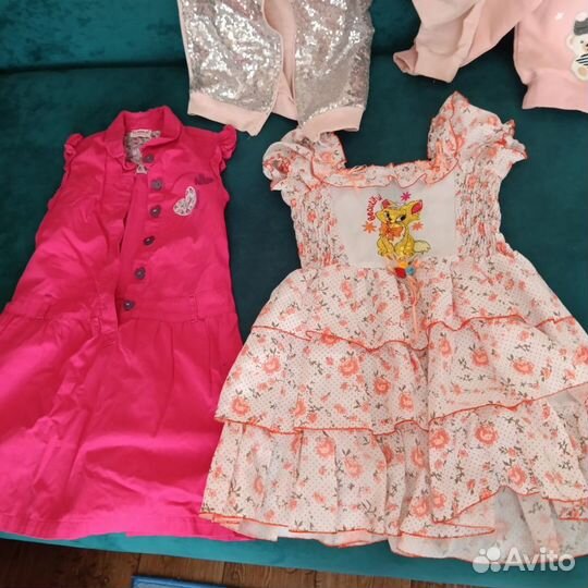 Летняя одежда для девочки 116-128