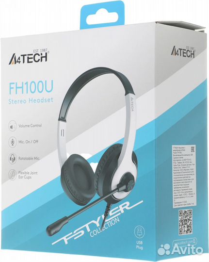 Компьютерная гарнитура A4Tech FH100U