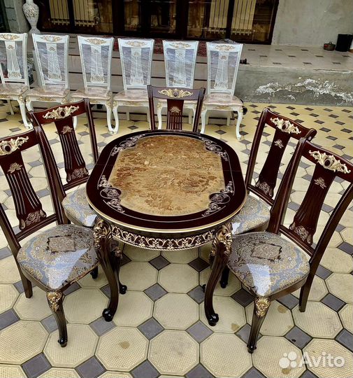 Столы и Стулья из Массива Дерева Новое v64