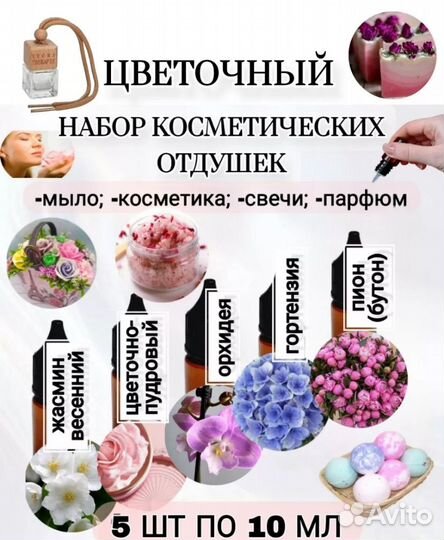 Отдушки для мыла и свечей