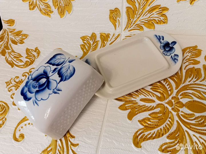 Масленка СССР Гжель