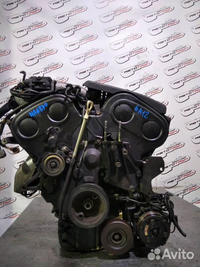 Двигатель mitsubishi 6A12 FTO DE3A установка справа 2WD NA6830-BJ3246