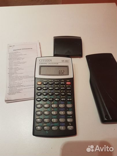 Научный калькулятор Citizen SR-282