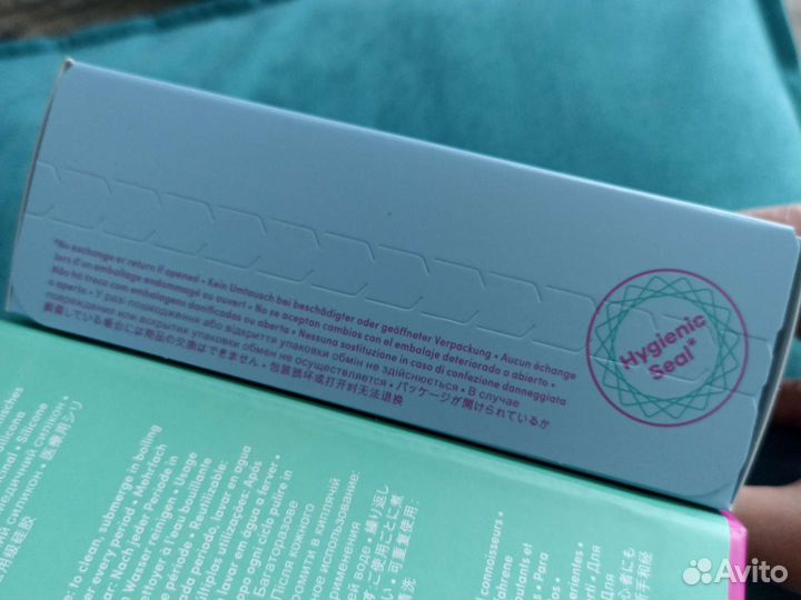 Менструальная чаша 2 шт новый набор Satisfyer