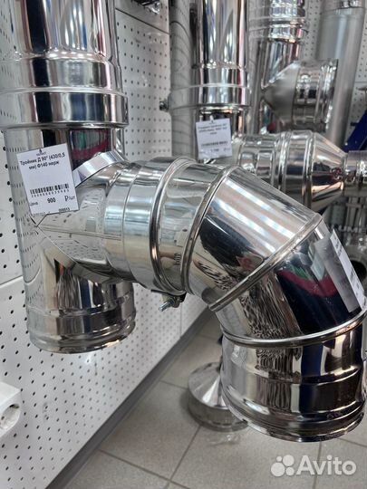 Вентиляционная труба нержавейка оцинковка