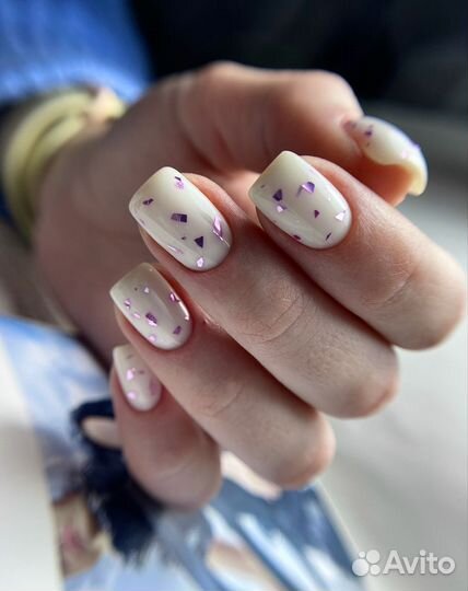 Маникюр с покрытием