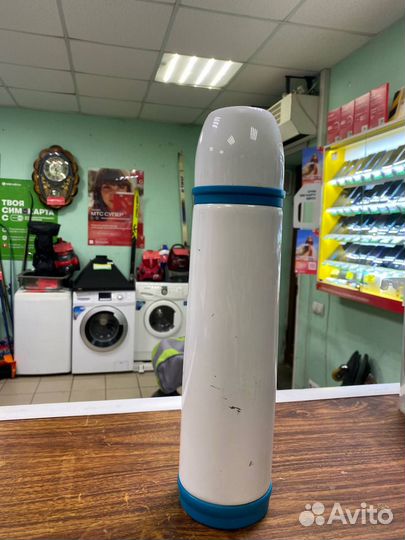 Термос белый