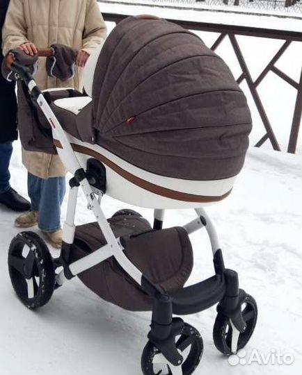 Коляска 2 в 1 Bebe mobile movo