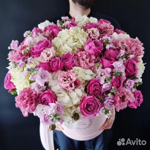 Цветы в Коробке. Букеты. Доставка