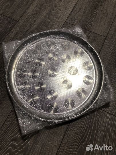 Новый зеркальный круглый поднос Agness 35см