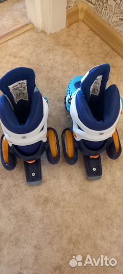Роликовые коньки детские раздвижные