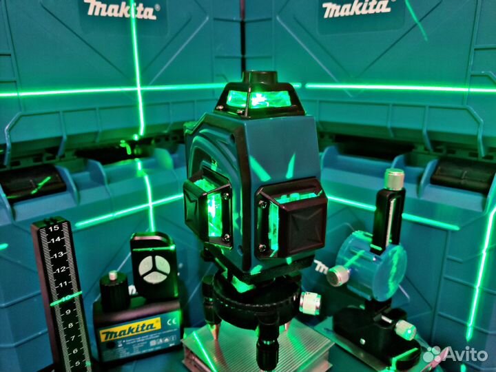 Лазерный уровень makita 4D 360