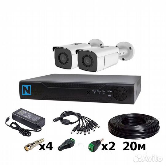Готовые комплекты видеонаблюдения +с жестким диско