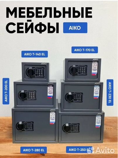 Сейф металлический