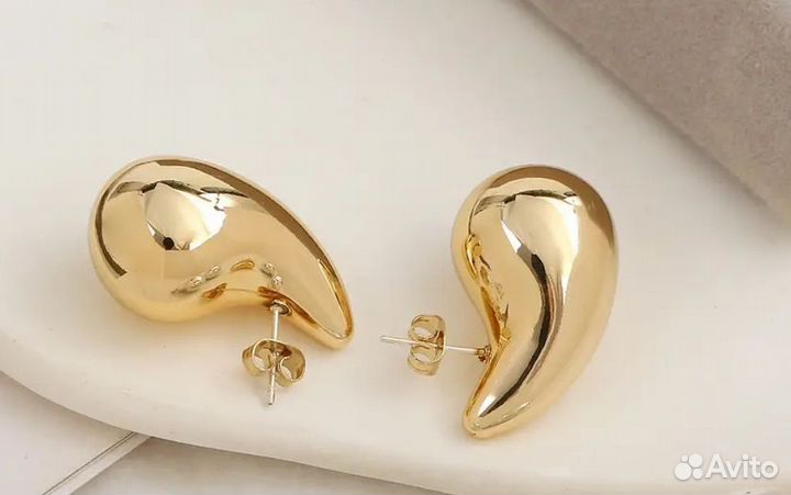 Серьги капли