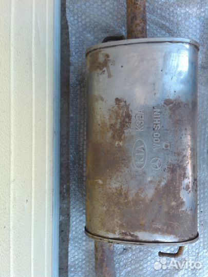 Киа Рио 1 универсал глушитель