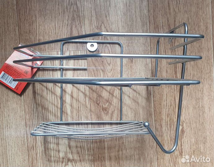 Полка угловая с мыльницей