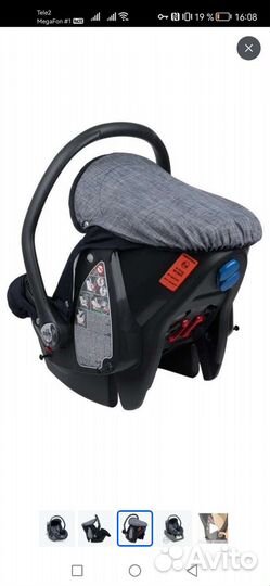 Автокресло Cam Area Zero+ новое