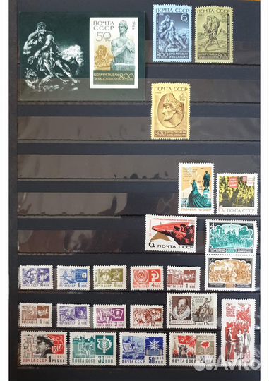 1966 полный годовой набор почтовых марок СССР
