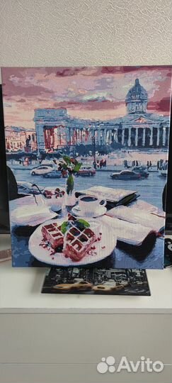 Интерьерная картина ручная работа 4050