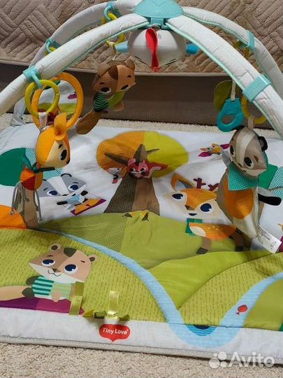 Развивающий коврик tiny love сказочный лес