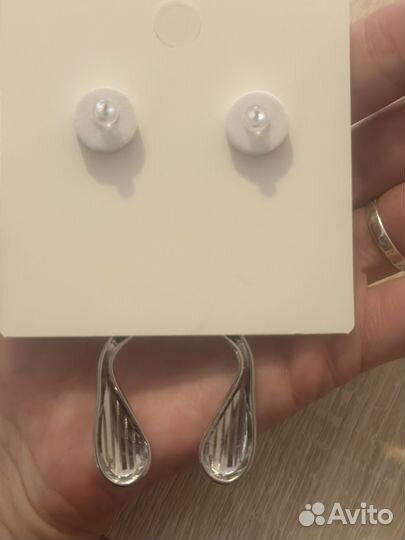 Серьги женские серебро