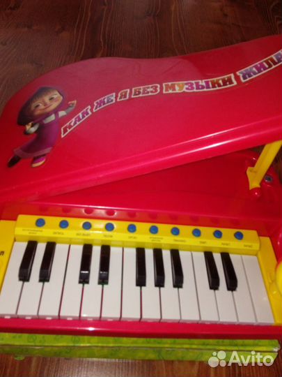 Электропианино с микрофоном детское