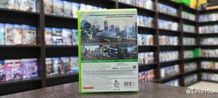 Снайпер 2 Воин Призрак xbox 360 Диск