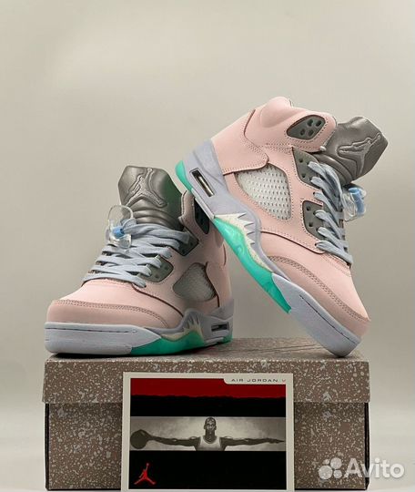 Nike Air Jordan 5 Pink Женские