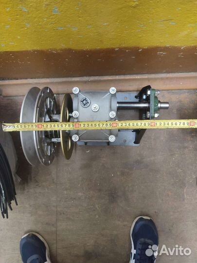 Редуктор шестерёнчатый на мотобуксировщик