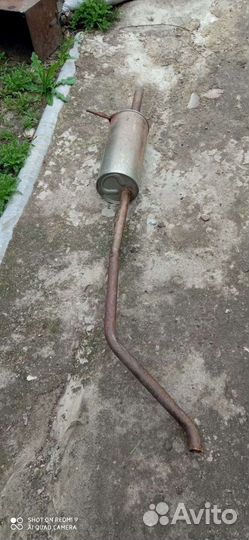 Глушитель рено Логан