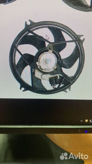 Вентилятор охлаждения peugeot 607