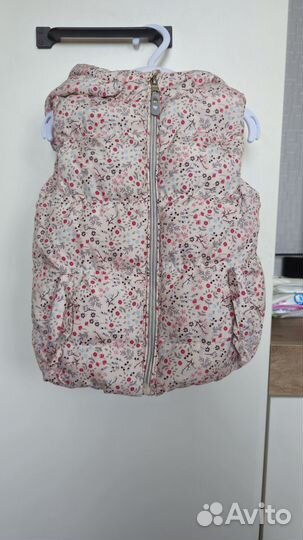 Жилетка для девочки утепленная