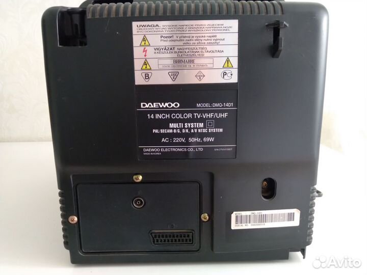Телевизор daewoo