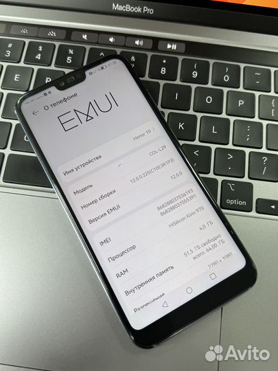 HONOR 10, 4/64 ГБ