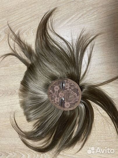 Накладка с челкой, резинка, валик