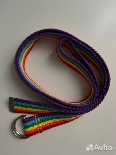 Ремень радужный