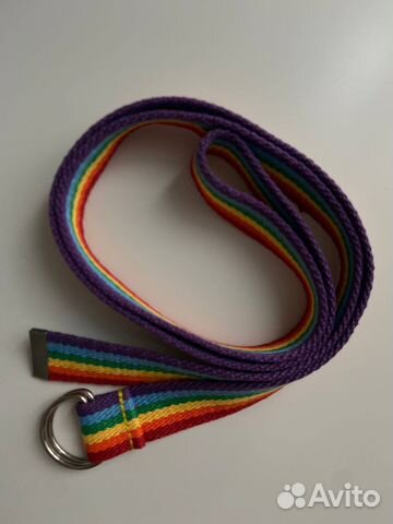 Ремень радужный