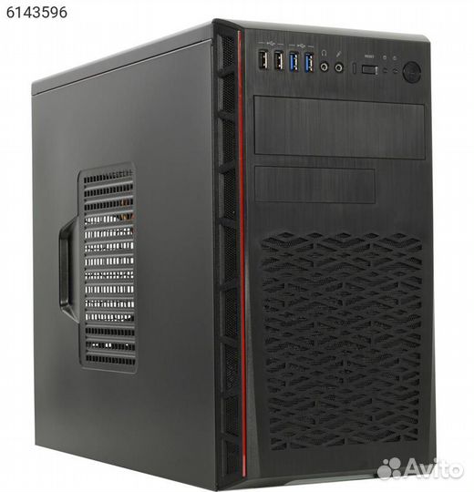 Корпус InWin EMR065 Minitower 500Вт чёрный, 614359