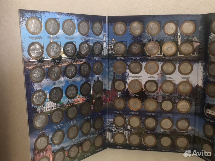 Юбилейные монеты 10 рублей (биметалл)