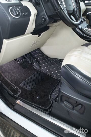 3D коврики из экокожи