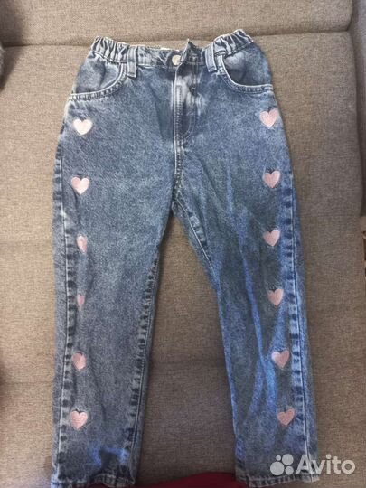 Вещи пакетом на девочку от 116 см до 122