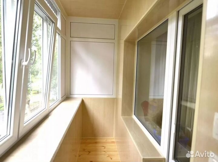 Остекление пвх с расширением