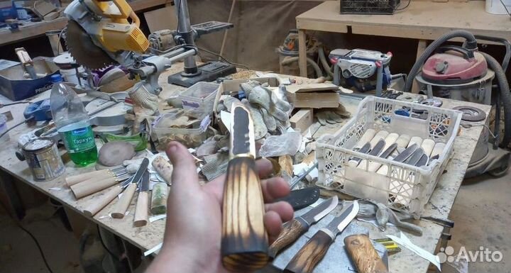 Нож кованый из х12мф