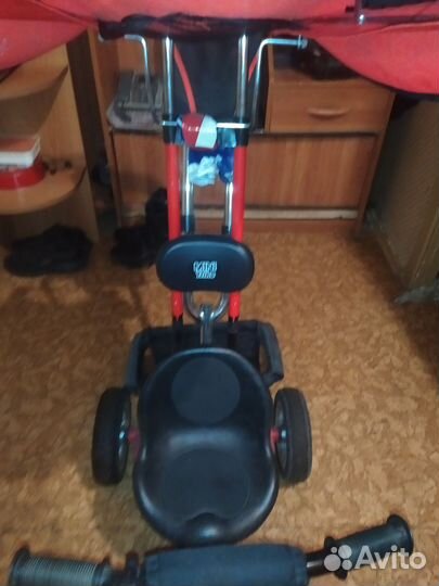 Велосипед детский с родительской ручкой