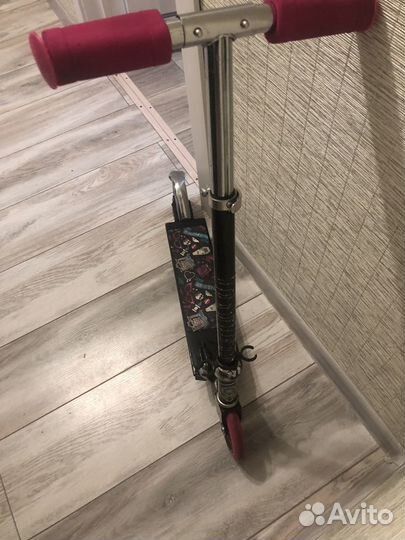 Самокат детский двухколесный для девочки