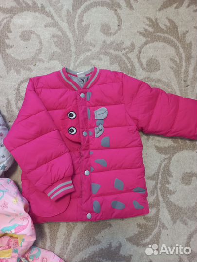 Детские вещи пакетом на девочку 74 80