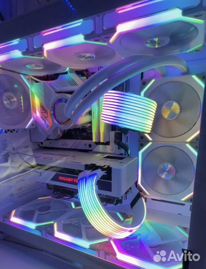 Игровой пк Lian li; rog strix; rtx 3070