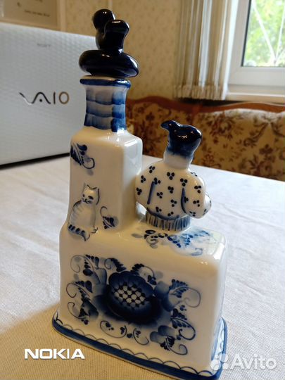 Гжель посуда штоф